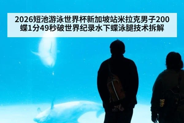 2026短池游泳世界杯新加坡站米拉克男子200蝶1分49秒破世界纪录水下蝶泳腿技术拆解